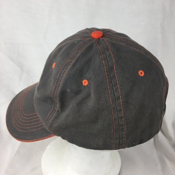 Whataburger Employee Hat Embroidered Logo Fast Food Restaurant Brand Crew Gray - Picture 3 of 7